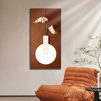 Retro LED Light Sandstone Decorative Painting