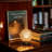 Hollowed Ball Metal Table Lamp