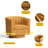  Torrence 27.4'' Upholstered Swivel Barrel Chair with Ottoman-1094607763-1083378573