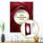 Red Winding Wonder - Abstract Spirals Mirror, Red Unique Wall Mirror, Printed Metal Art-1031018599