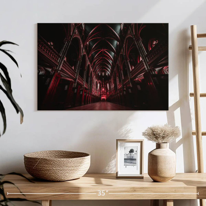Creepy Architecture, 24" H x 36" W