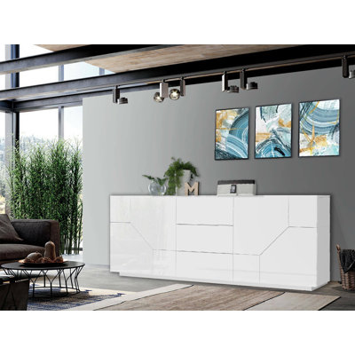 Mezius 220cm Sideboard