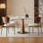 White Round Sintered Stone Dining table-1447565473