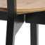 Morehouse 42.5cm H Side Chair in Oak/Black-946432808