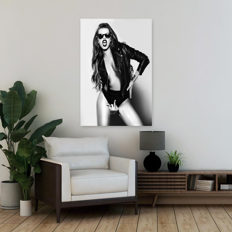 Art contemporain Portrait contemporain, H 36 po x l 24 po