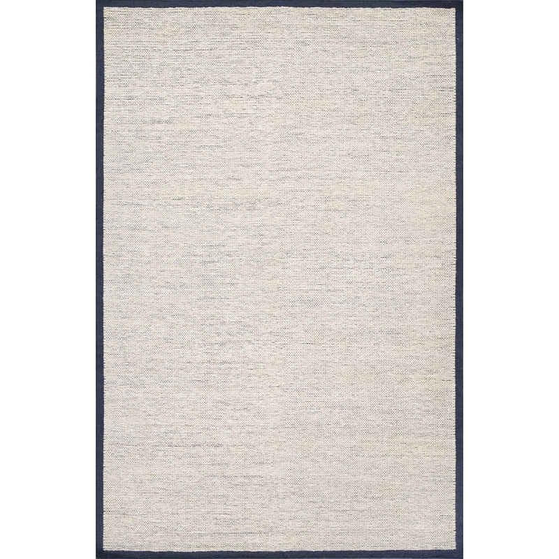 Textures Wool Area Rug, Rectangle 6' x 9'