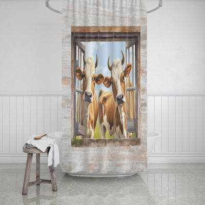 Gurpal Abstract Shower Curtain