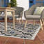 Tapis gris/argenté Salesville-21600405