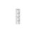 RiverRidge Monroe Tall Bathroom Storage Linen Cabinet and Organizer with Doors and Adjustable Shelves - White