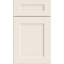 Armoire de base 42 po blanc doux prête à assembler avec portes en bois massif et tiroirs à queue d'aronde