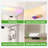 Electric Height Adjustable Standing Desk With Power Outlet And Led Light , Home Office Desk with Large Monitor Shelf-117664311