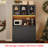 70'' Kitchen Pantry Cabinet With Power Outlet-1702545833