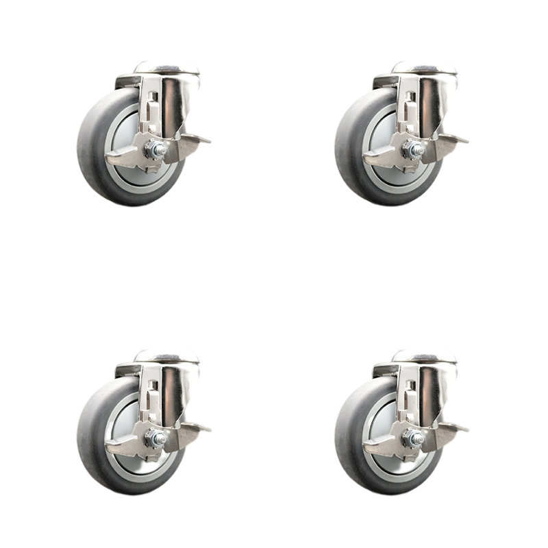Thermoplastic Rubber Casters