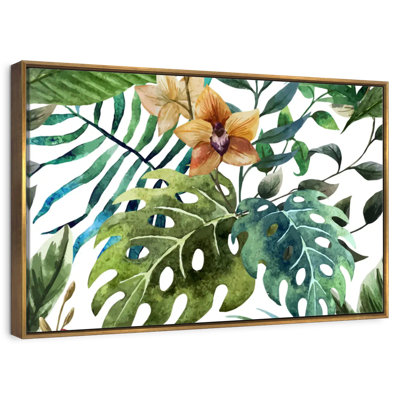 Feuilles de Monstera sauvages