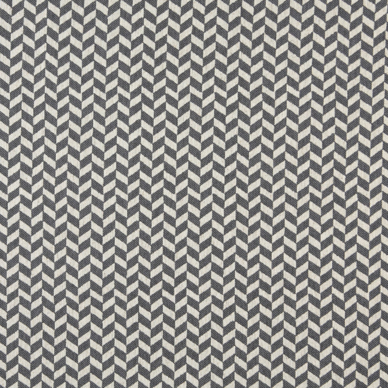 Tissu en lin chevrons, Bleu 1