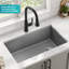 KRAUS Forteza™ 32" L Undermount Single Bowl Granite Kitchen Sink-25954108