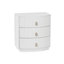 Chantel 3 Drawer Nightstand White-100167578