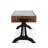 Marble and Solid Wood Iron Writing Desk