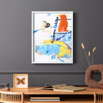 Evidence I Framed Print - Solid Wood