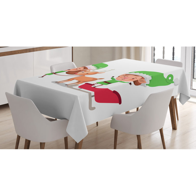 Elf Tablecloth, 70" x 52"