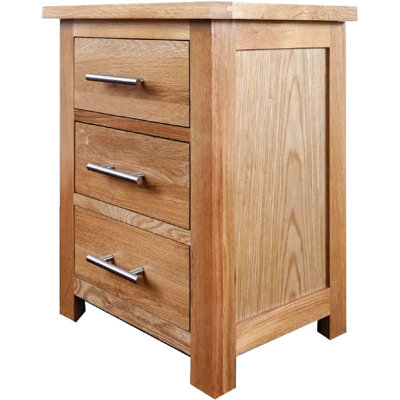 43cm W Manufactured Wood Bedside Table