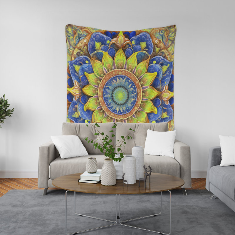 Tapisserie murale, H 80 po x l 68 po