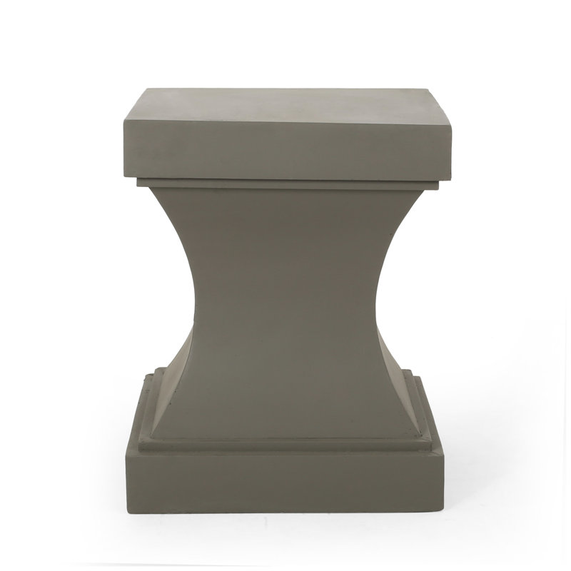 Table d'appoint Athena, Gris clair