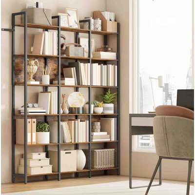 187cm H x 128cm W Metal Bookcase