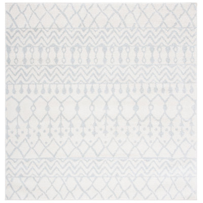 Tapis ivoire / gris clair Delong Southwestern