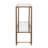 Narrow Console Table, Gold With Mirror-77307162