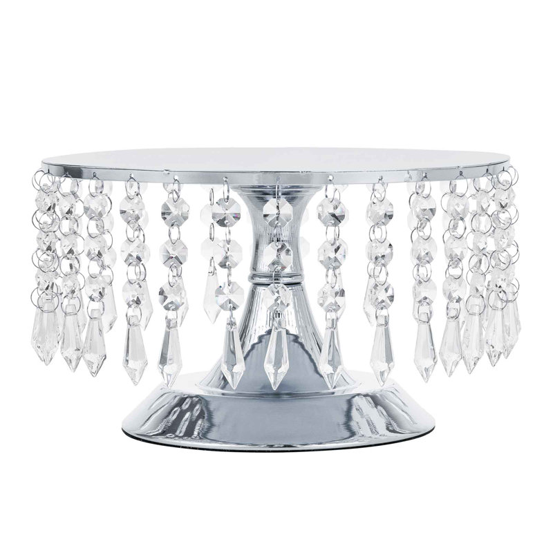 Berube Cake Stand, Silver