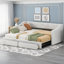 Lit de jour convertible rembourré Warm Beige
