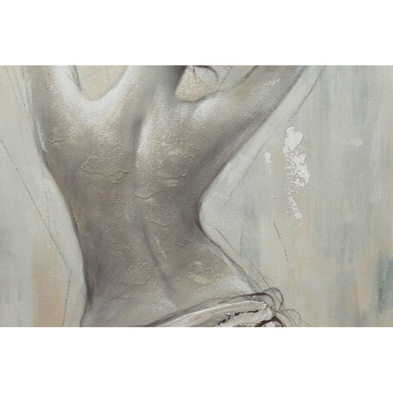 Hand -painted Dance of Sensuality Acrylic Painting