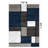 Mehul Woven Geometric Navy/Gray/White Area Rug – Modern, Durable Polypropylene, Medium Pile for Living Room, Bedroom, and Office-212605031-158672751