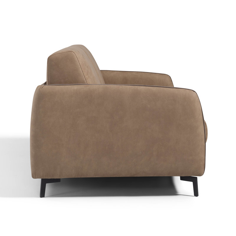 Rayani Upholstered 71'' Sleeper Sofa, Camel Color