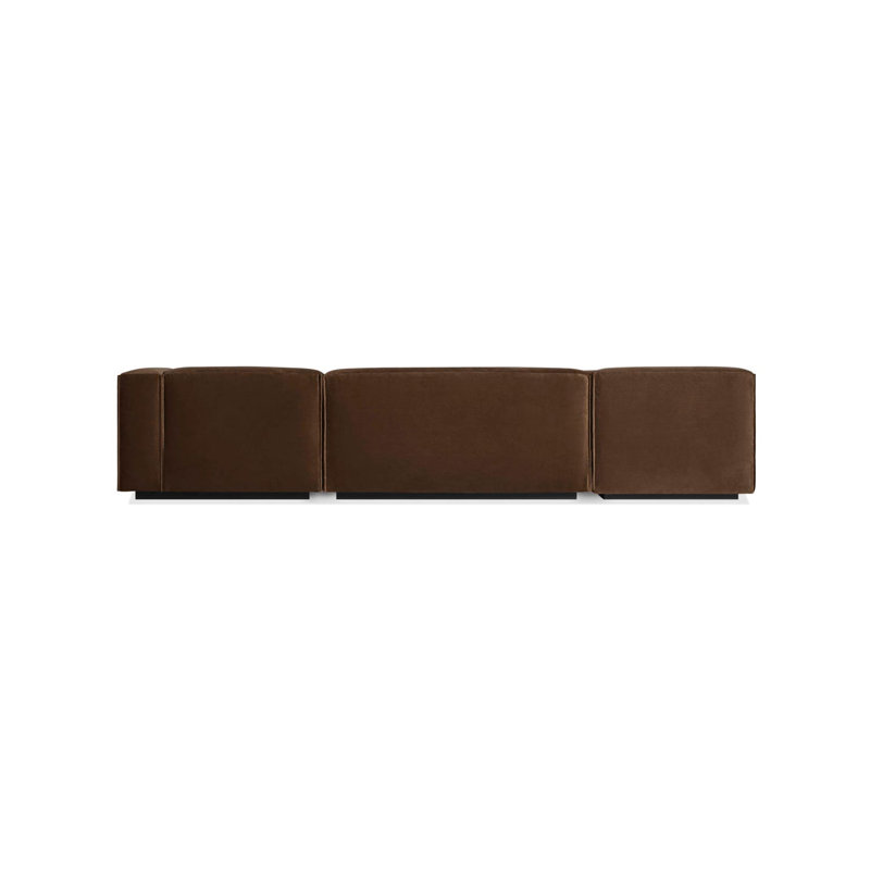 Cleon Modular Sectional, Maharam Meld in Panda, Right Hand Facing