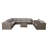 Hepscott Wicker Fully Assembled 8 - Person Seating Group with Sunbrella Cushions-668092286-583301117