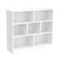 Petite bibliothèque horizontale 7 cubes-106669959