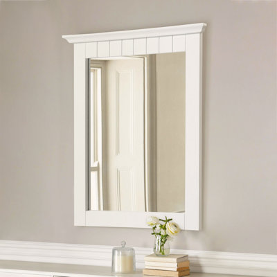 Collett Wood Rectangle Wall Mirror