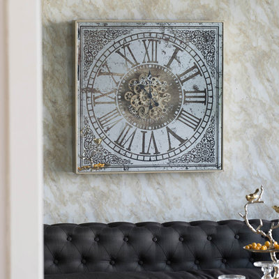 Gschu Metal Wall Clock