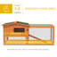 Weather Resistant Rabbit Hutch