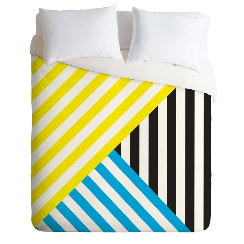 Ensemble de housse de couette, Housse de couette pour grand lit et 2 taies décor