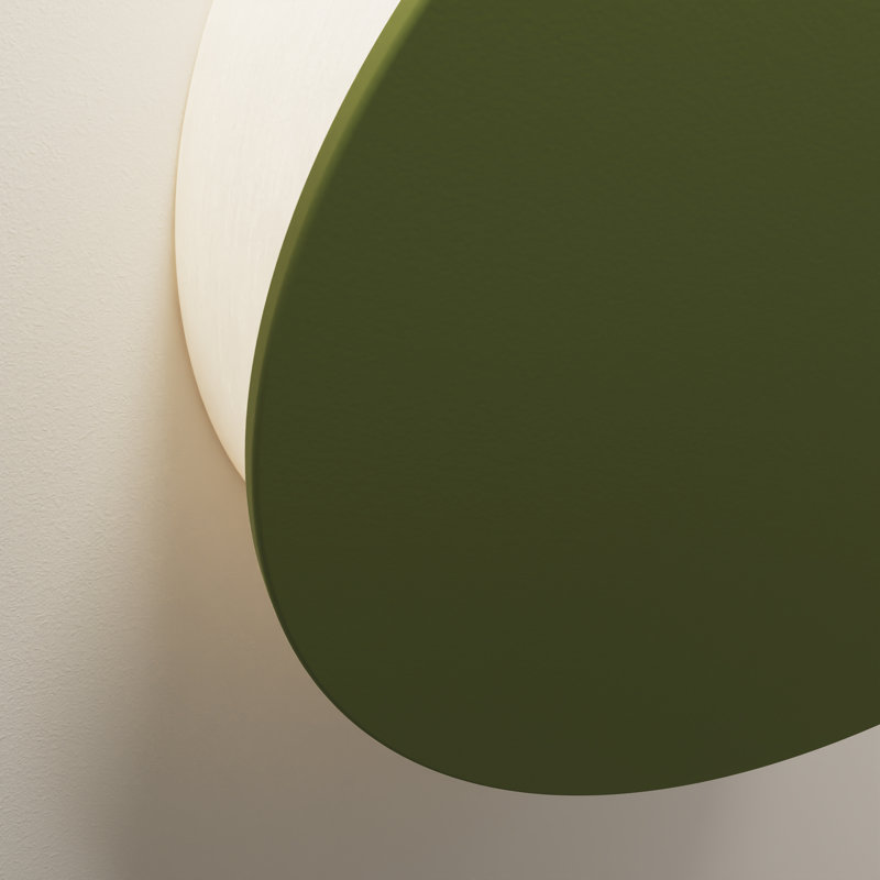 Lune Wall Sconce, Olive