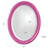 Borna Solid Wood Oval Mirror-1310660709