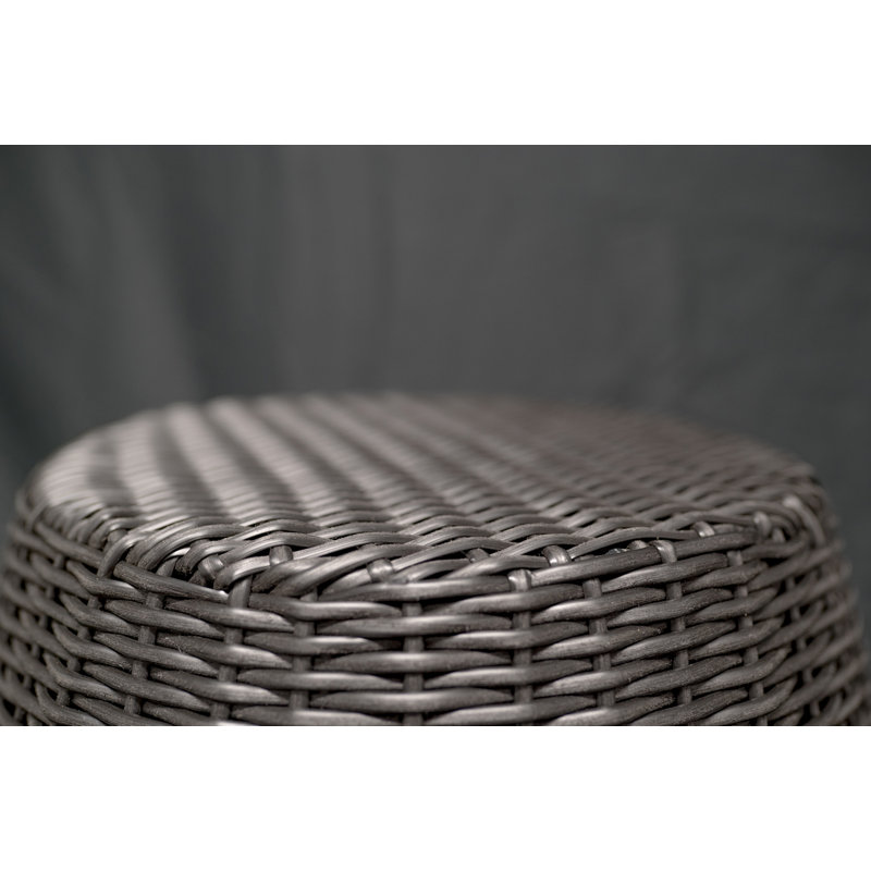  Tabouret de jardin en osier
