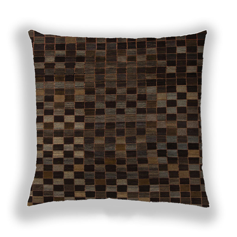 Coussin Abstract 1538, Microsuède