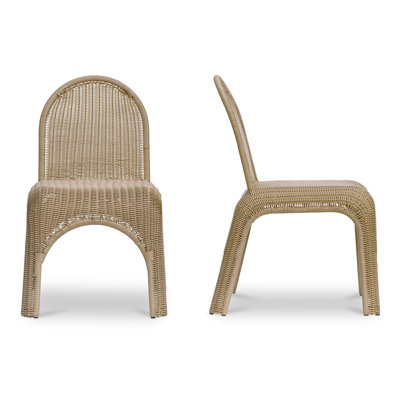 Ensemble de deux chaises d'extérieur Viela Kendall