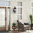 Mid-Century Mordern Outdoor Wall Sconce with Dusk to Dawn with Clear Glass Shade Waterproof-286014142