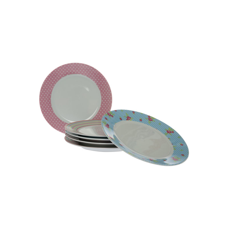 Radcliffe 6 Piece Dinner Plate Set