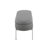 Chloe Contemporary/Glam Storage Bench In Chrome Metal And Grey Faux Leather By Lumisource